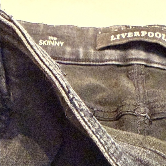 Liverpool Women's The Skinny Black Jeans Size 10/30 - Picture 9 of 11
